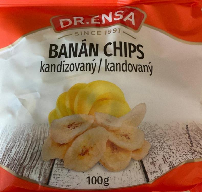 Fotografie - Banán chips kandovaný Dr.Ensa