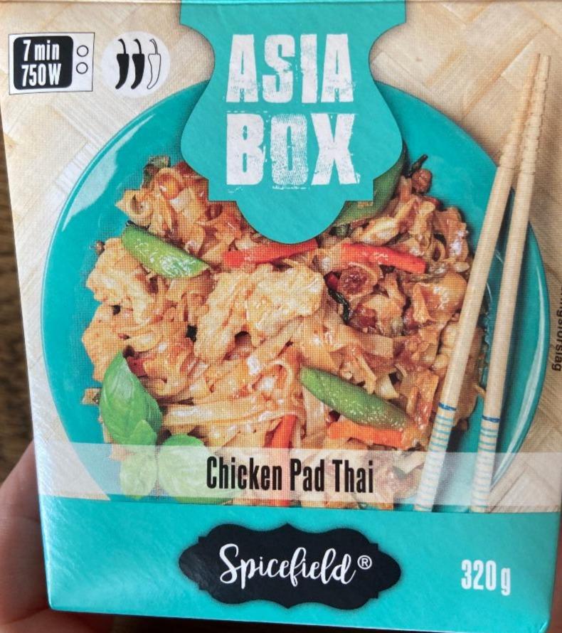 Fotografie - Asia box chicken pad thai Spicefield