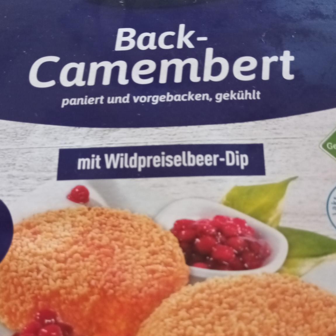 Fotografie - Back-camembert mit Wildpreiselbeer-Dip Hofburger