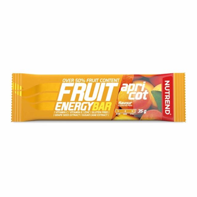 Fotografie - Fruit energybar Apricot (meruňka) Nutrend