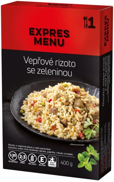 Fotografie - Vepřové rizoto se zeleninou Express menu