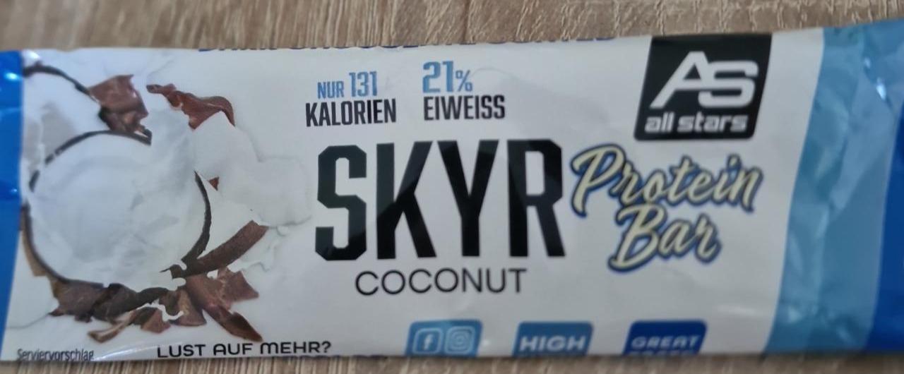 Fotografie - SKYR Protein Bar Coconut All Stars
