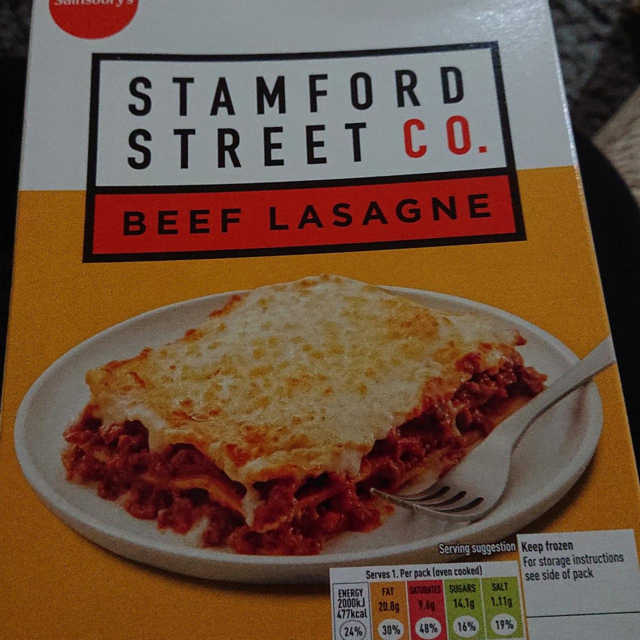 Fotografie - Beef Lasagne Stamford Street Co.
