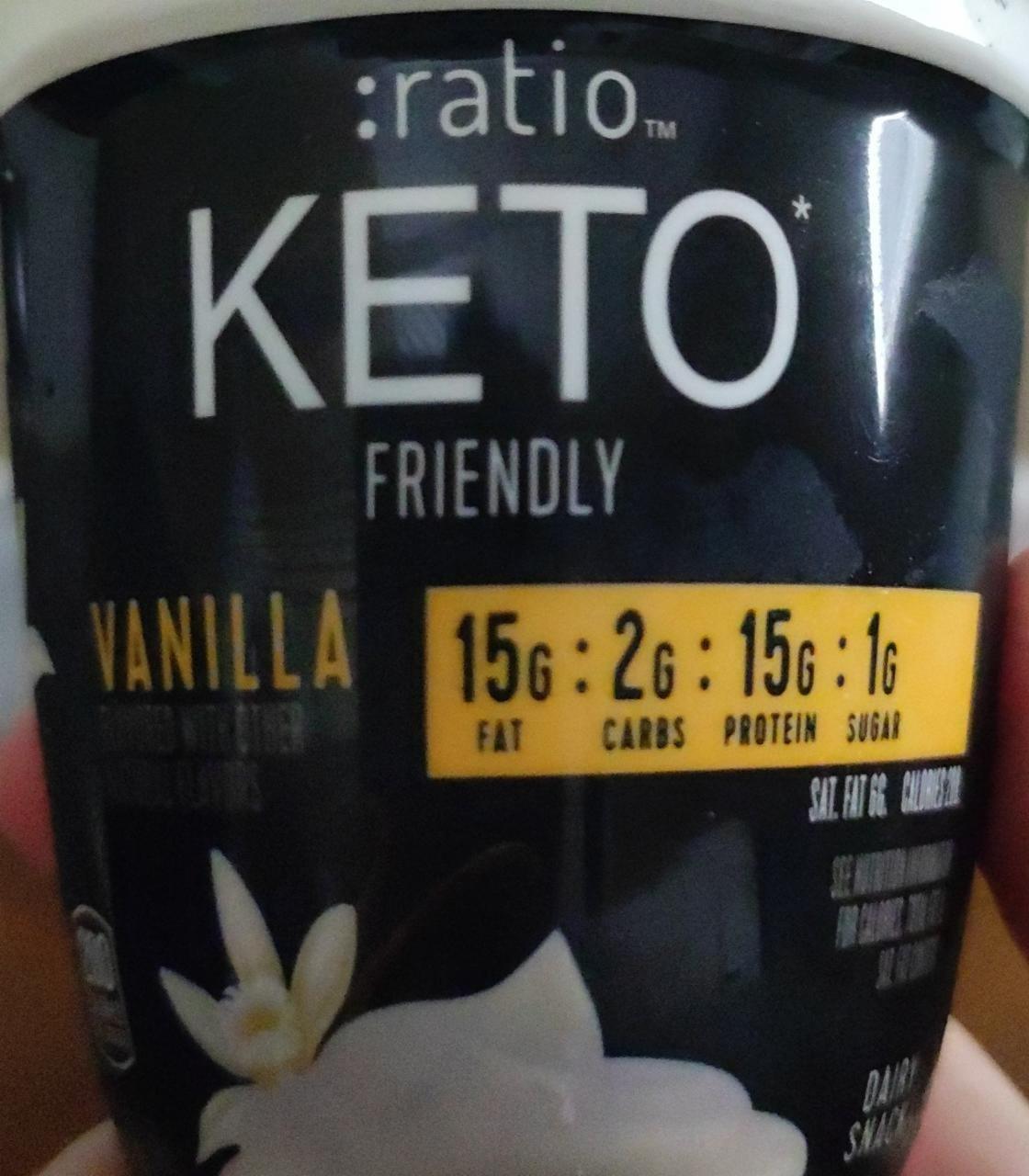 Fotografie - Keto friendly vanilla :Ratio
