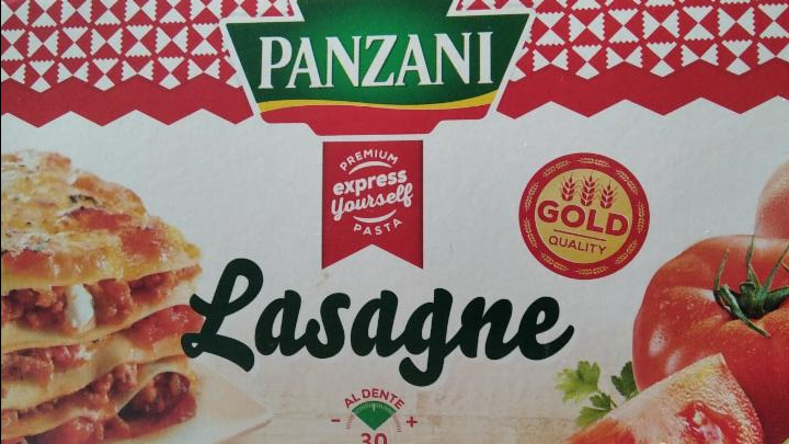 Fotografie - těstoviny lasagne Panzani syrové