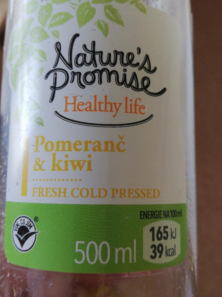 Fotografie - Healthy life pomeranč a kiwi Nature's Promise