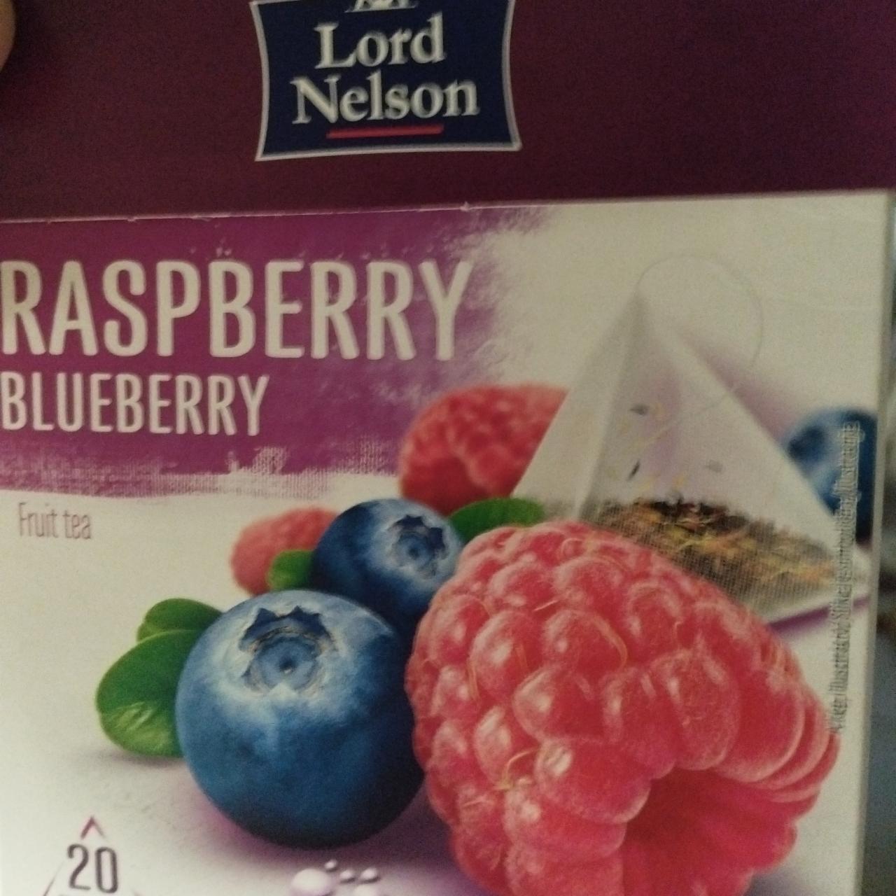 Fotografie - Raspberry, blueberry fruit tea Lord Nelson