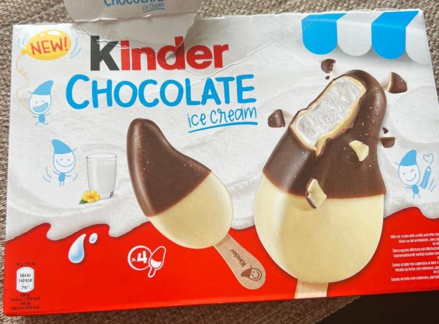 Fotografie - Chocolate ice cream Kinder