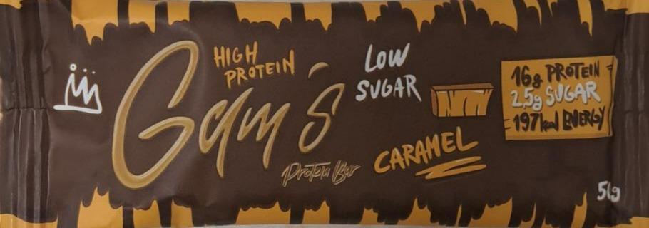 Fotografie - Caramel High protein Low sugar Gam's