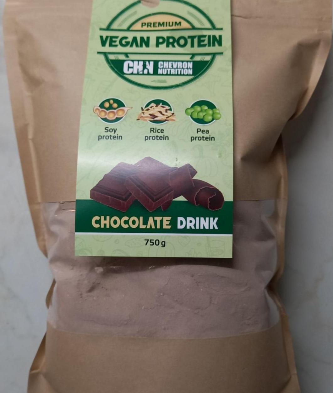 Fotografie - CHN Premium Vegan Protein Chocolate Drink Chevron Nutrition