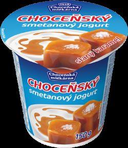 Fotografie - Choceňský smetanový jogurt slaný karamel