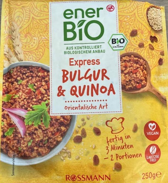 Fotografie - Express bulgur & quinoa EnerBio