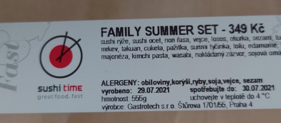 Fotografie - Family Summer Set Sushi time