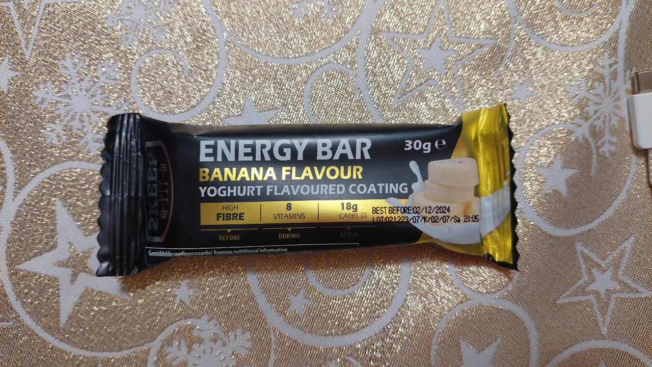 Fotografie - Energy bar Banana flavour 2Keep Fit
