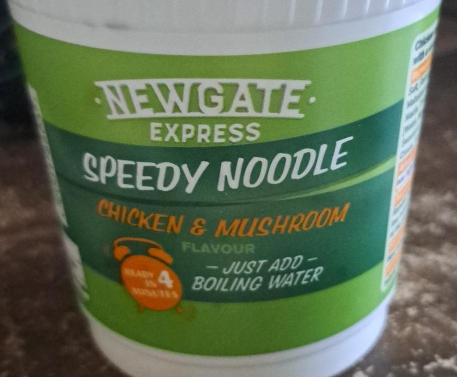 Fotografie - speedy noodle chicken & mushroom Newgate