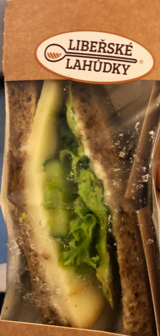 Fotografie - Plněný toast se sýrem Eidam Libeřské lahůdky