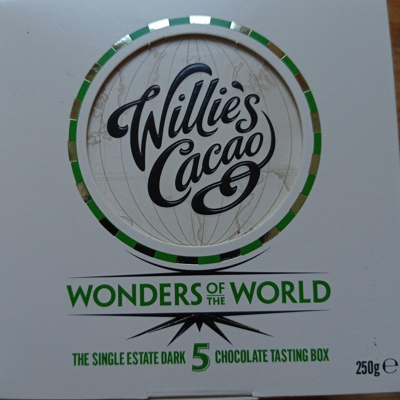 Fotografie - Wonders of the world 5 chocolate tasting box Willie's Cacao