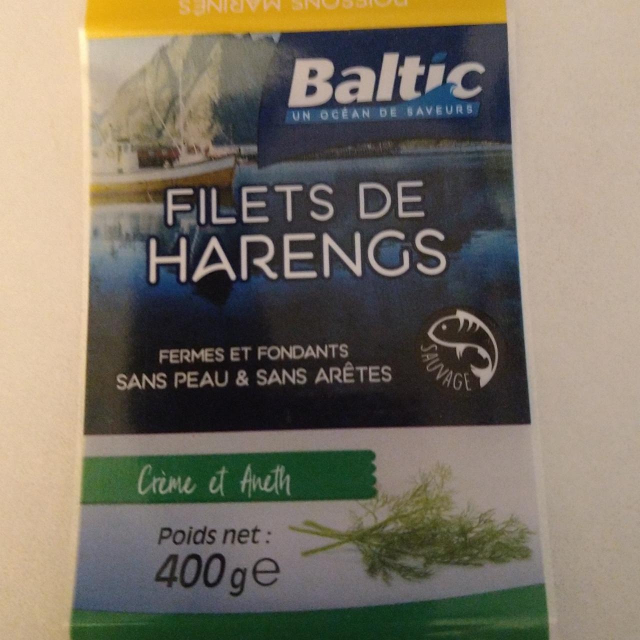 Fotografie - Filets de Hareng Crème et Aneth Baltic