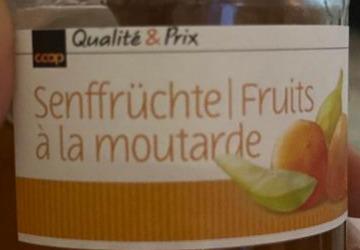 Fotografie - Senffrüchte Fruits à la moutarde Coop Qualite & Prix