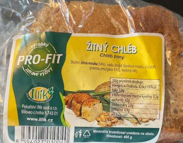 Fotografie - Žitný chléb Pro-Fit Illík