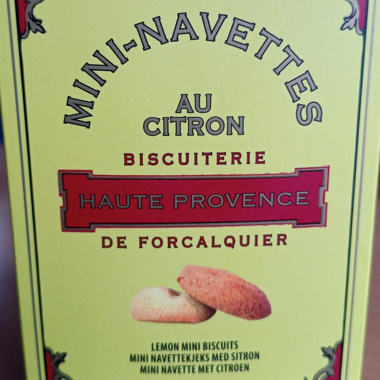 Fotografie - mini-navettes au citron Haute Provence