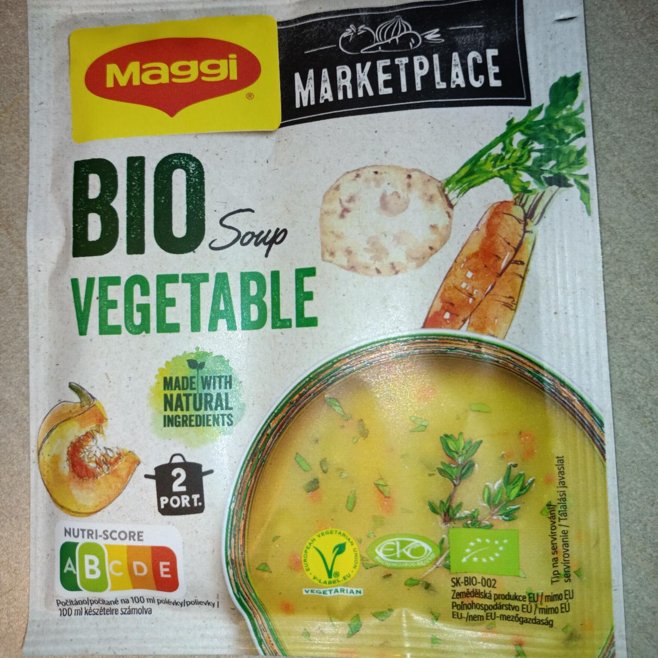 Fotografie - Bio vegetable soup Maggi