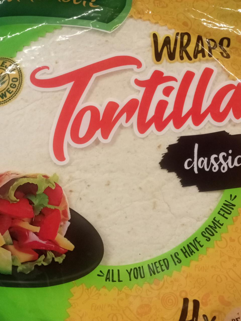 Fotografie - Wraps Tortilla classic