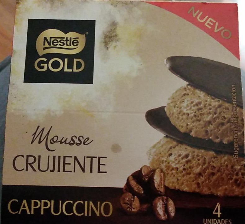 Fotografie - mousse crujiente de cappuccino Nestlé