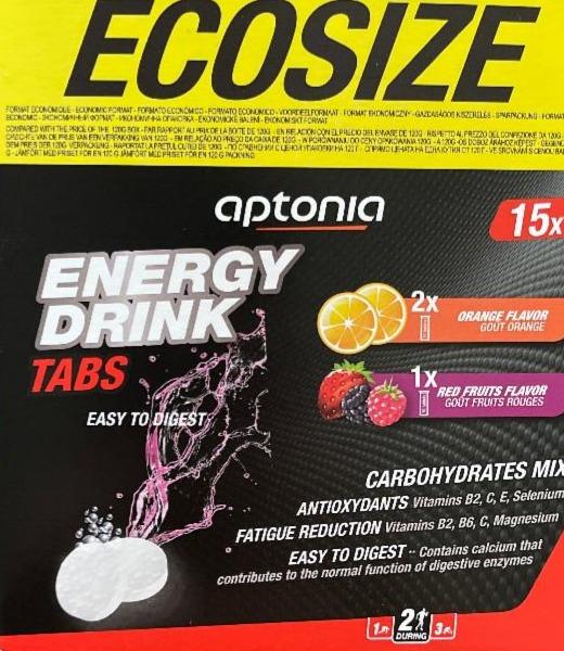 Fotografie - energy drink tabs Aptonia