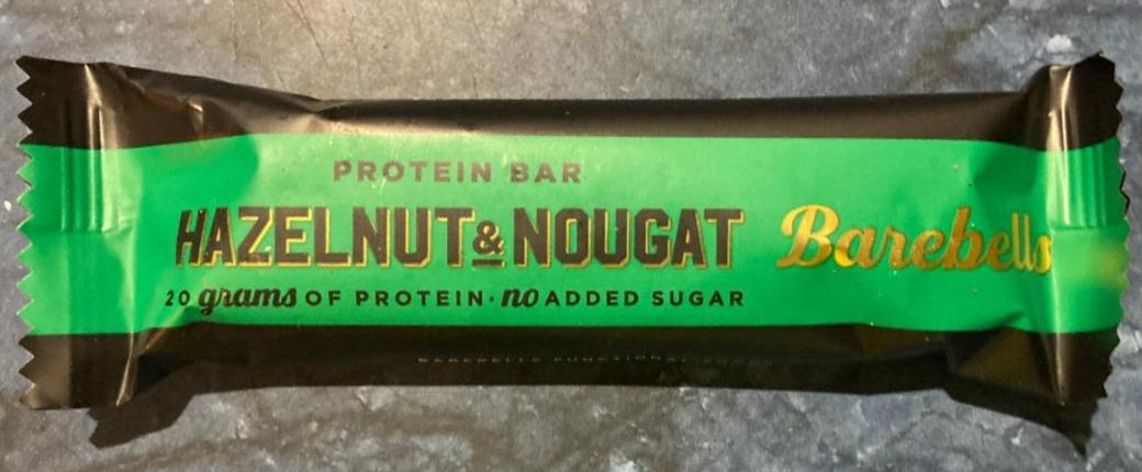 Fotografie - Protein Bar Hazelnut & Nougat Barebells