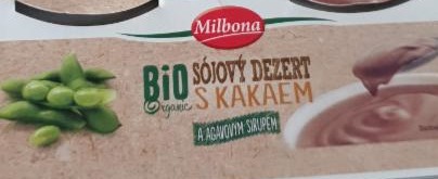 Fotografie - Bio Organic sójový dezert s kakaem Milbona