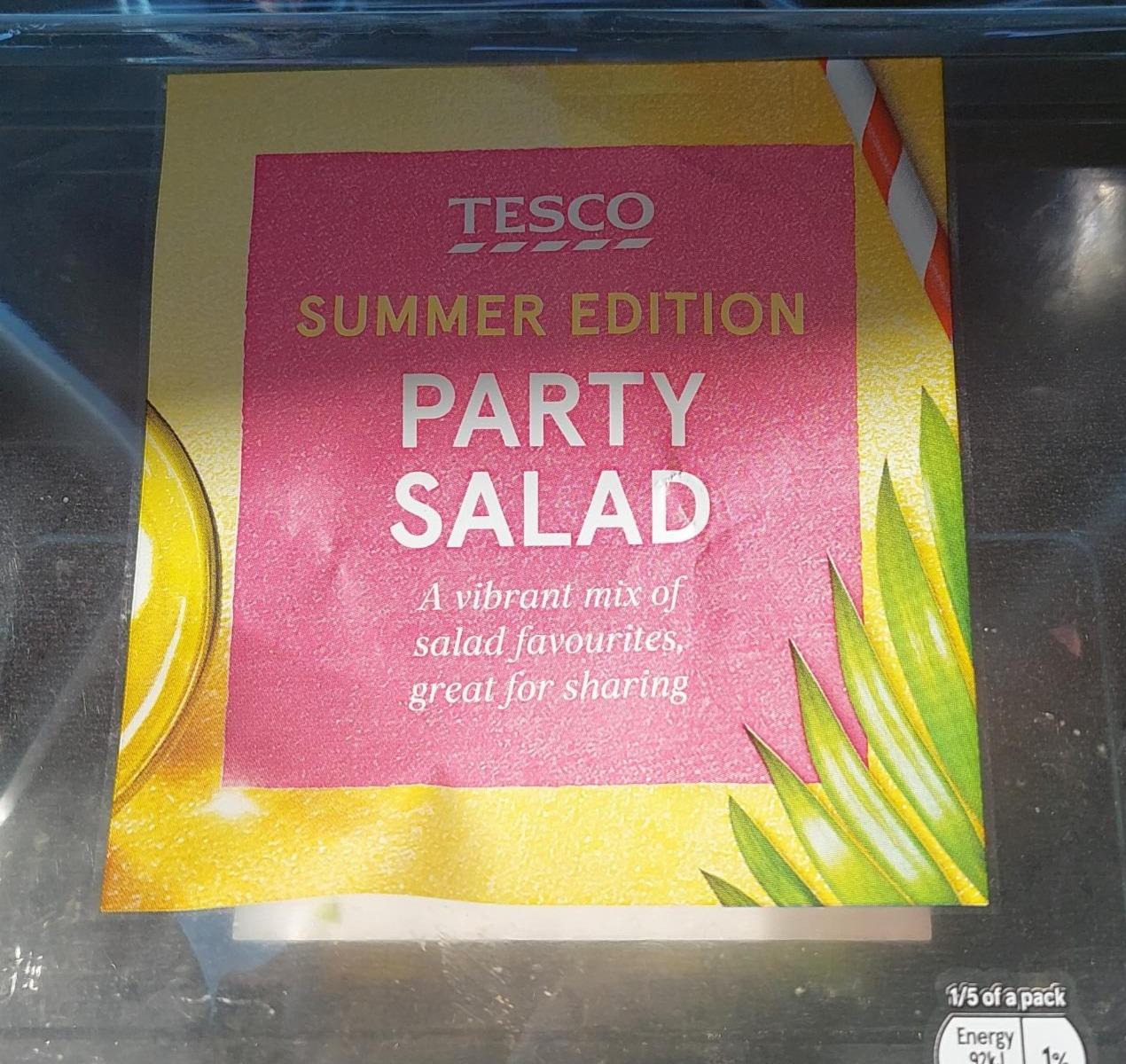 Fotografie - Summer Edition Party Salad Tesco