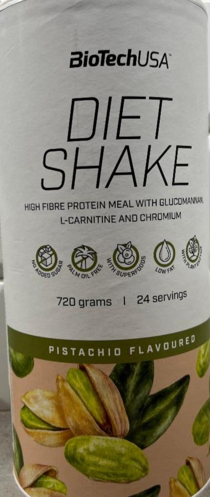 Fotografie - Diet Shake Pistachio flavoured BioTechUSA