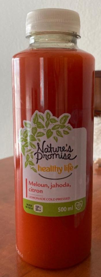 Fotografie - Healthy life Meloun, jahoda, citron Nature's Promise