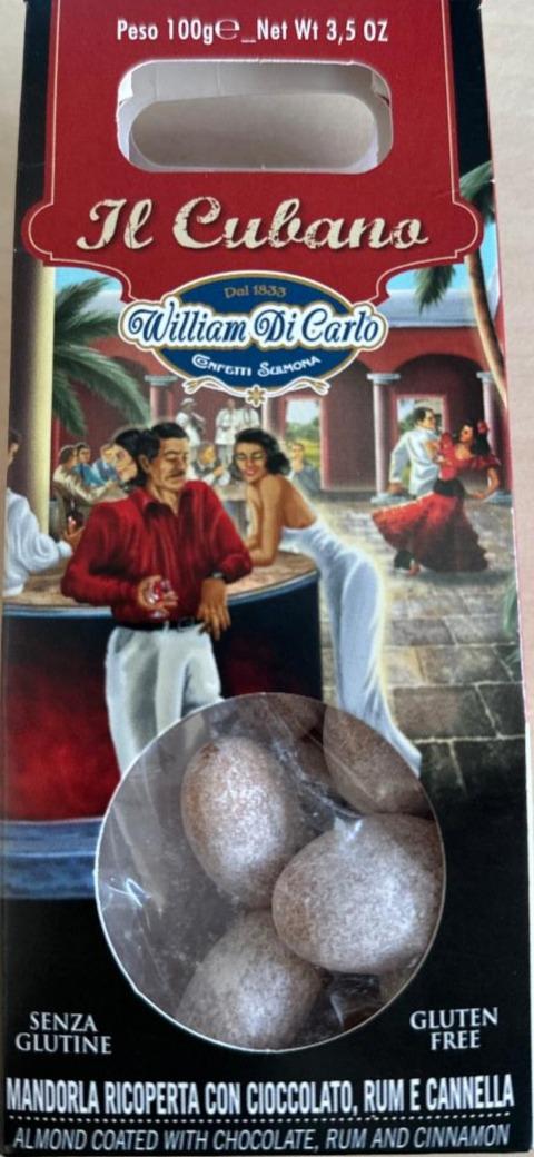Fotografie - Il Cubano Mandorla Ricoperta con cioccolato, rum e cannella William Di Carlo