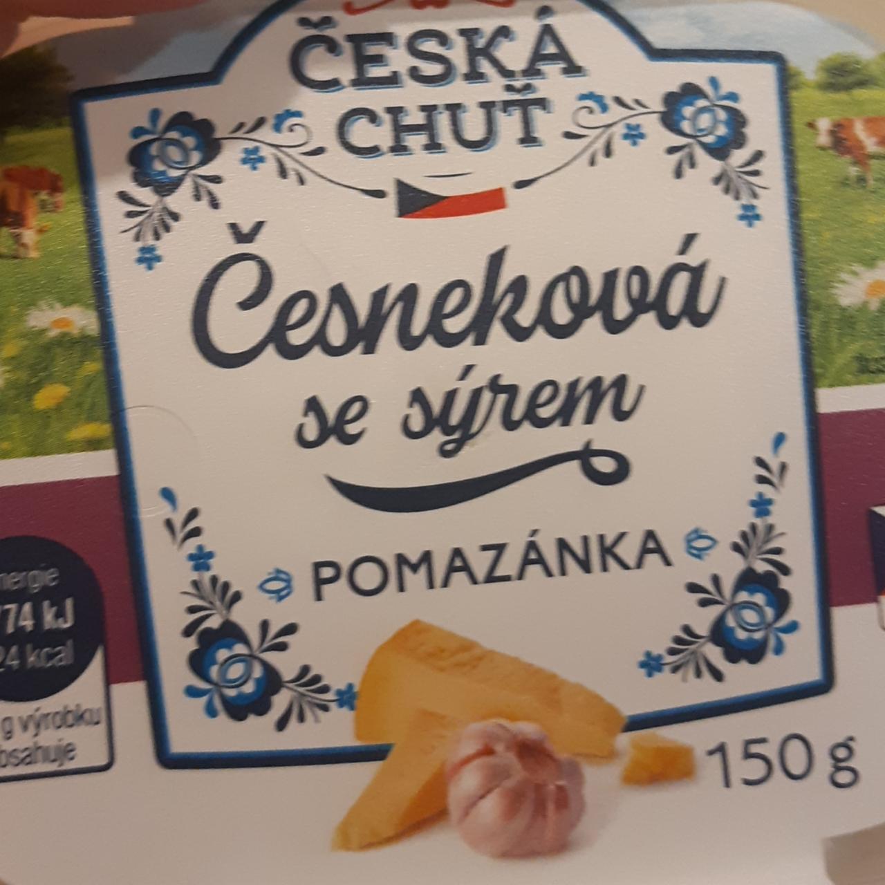 Fotografie - Česneková pomazánka se sýrem Česká chuť