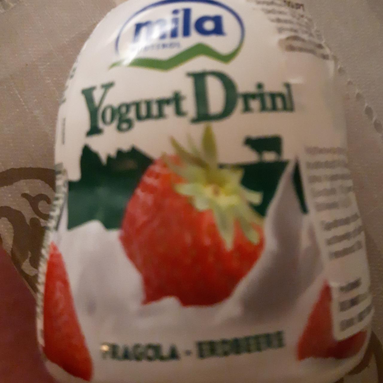 Fotografie - Yogurt Drink Fragola Mila