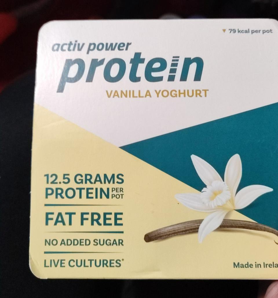 Fotografie - activ power protein vanilla