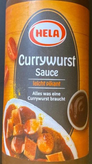 Fotografie - Currywurst sauce leicht pikant Hela