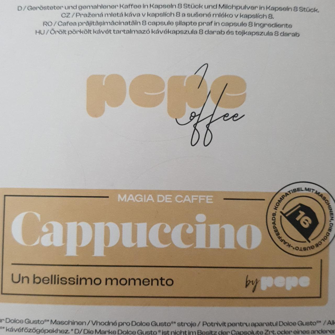 Fotografie - Cappuccino Pepe Coffee