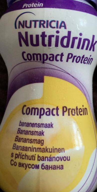 Fotografie - Protein Nutridrink Compact protein s banánovou příchutí Nutricia