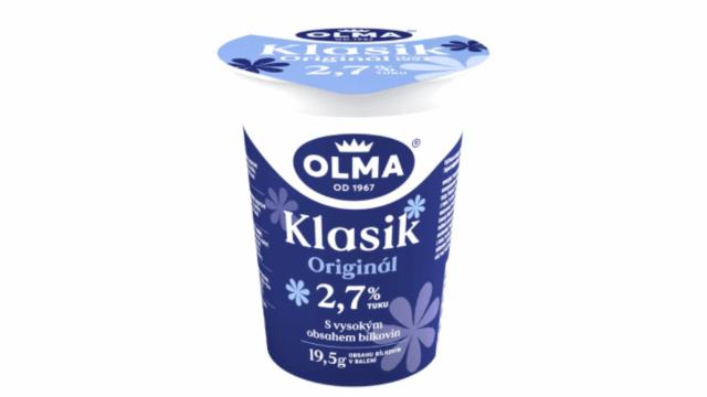 Fotografie - bílý jogurt Klasik 2,7% Olma
