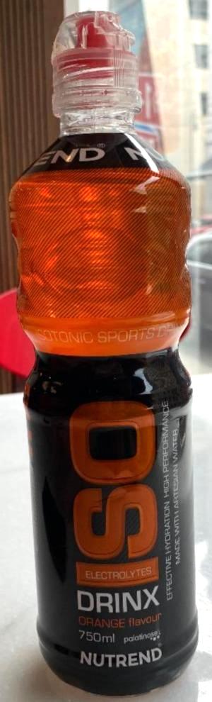 Fotografie - ISO electrolytes drink orange flavour Nutrend