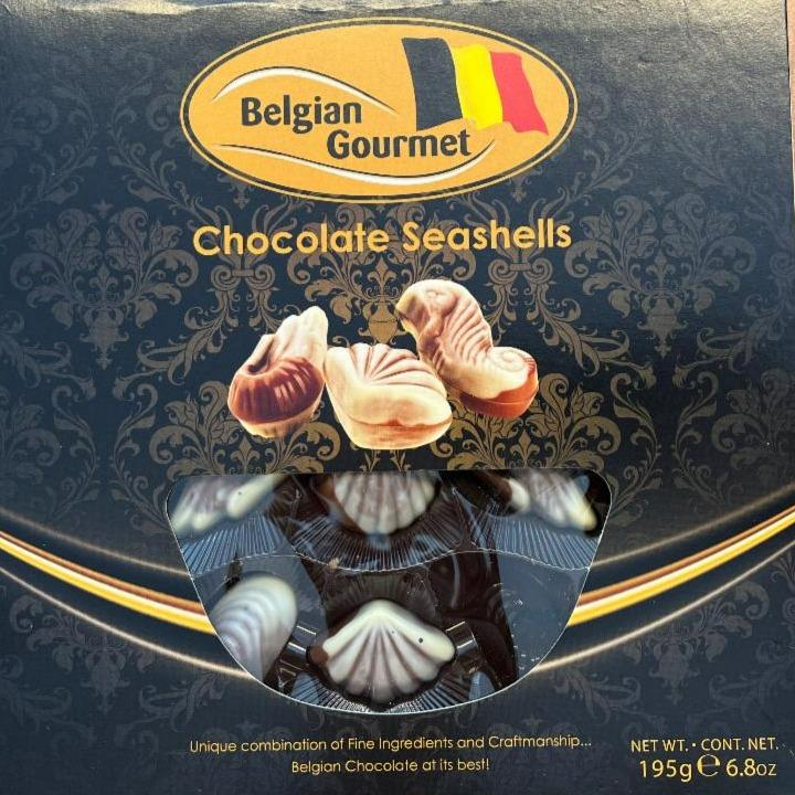 Fotografie - Chocolate seashells Belgian gourmet