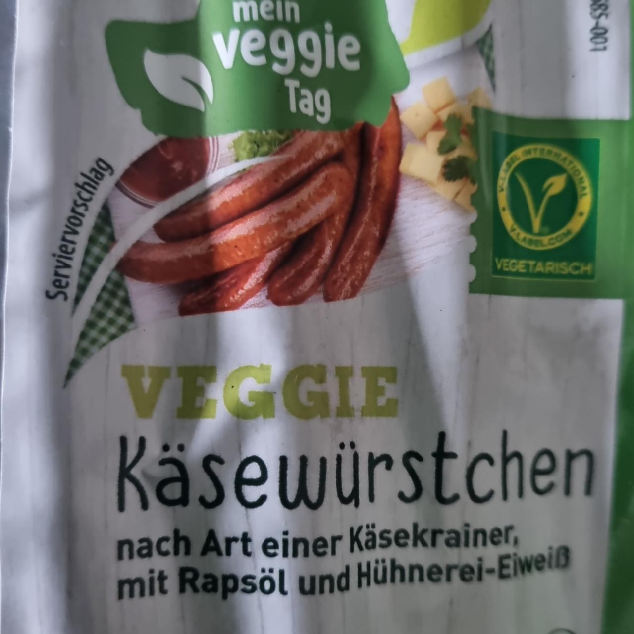 Fotografie - Veggie Käsewűrstchen Mein Veggie Tag