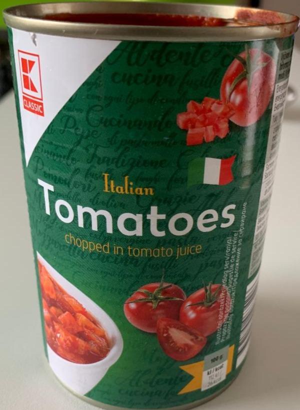 Fotografie - Italian Tomatoes chopped in tomato juice K-Classic