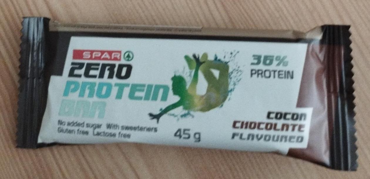 Fotografie - Zero Protein Bar Cocoa Chocolate Spar