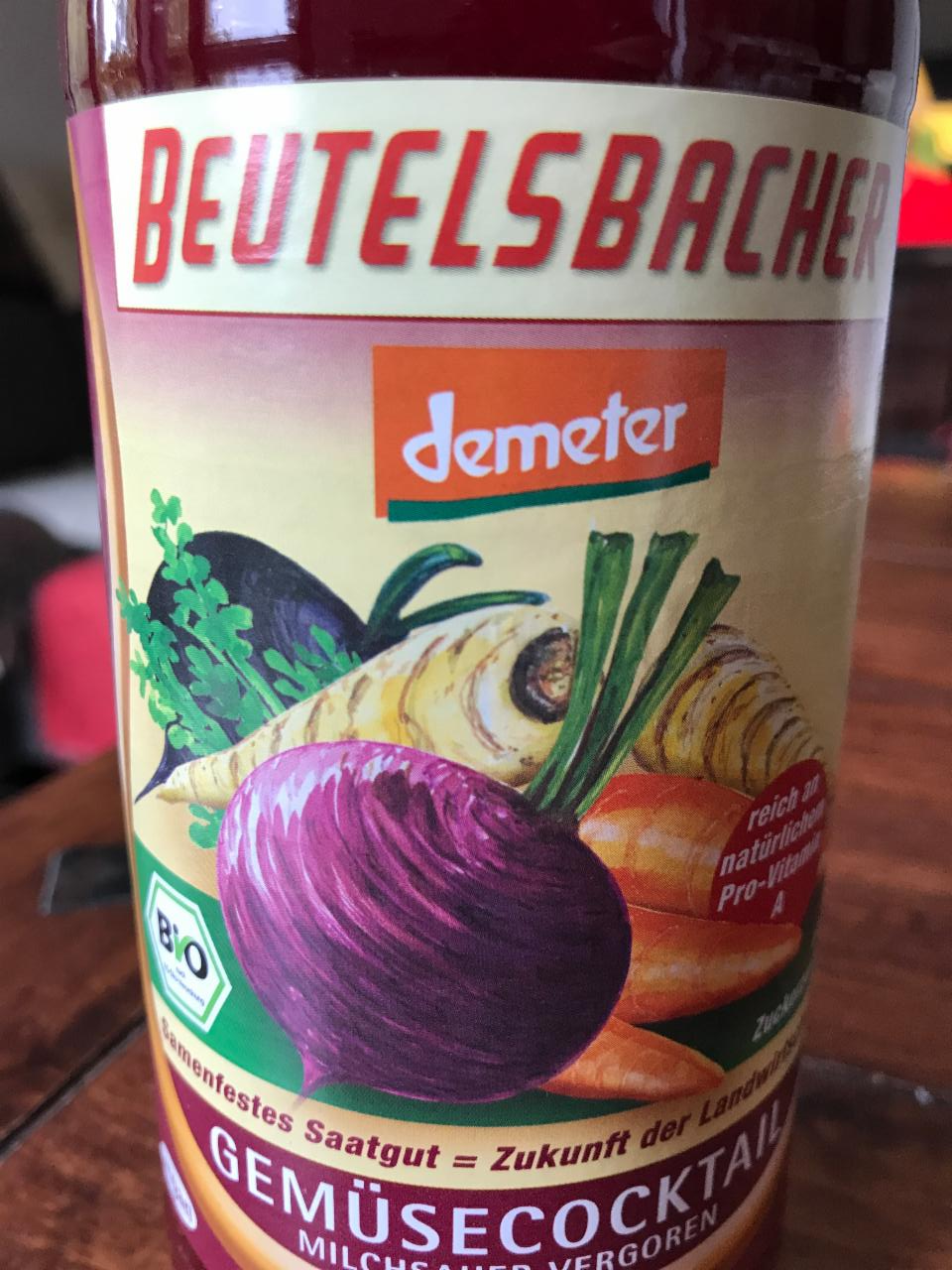 Fotografie - Beutelsbacher Gemüsecocktail Demeter