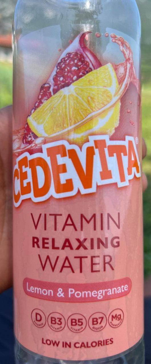 Fotografie - Vitamin Relaxing Water Lemon & Pomegranate Cedevita