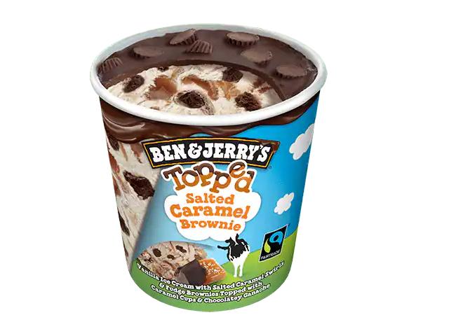 Fotografie - Topped Salted Caramel Brownie Ben & Jerry's